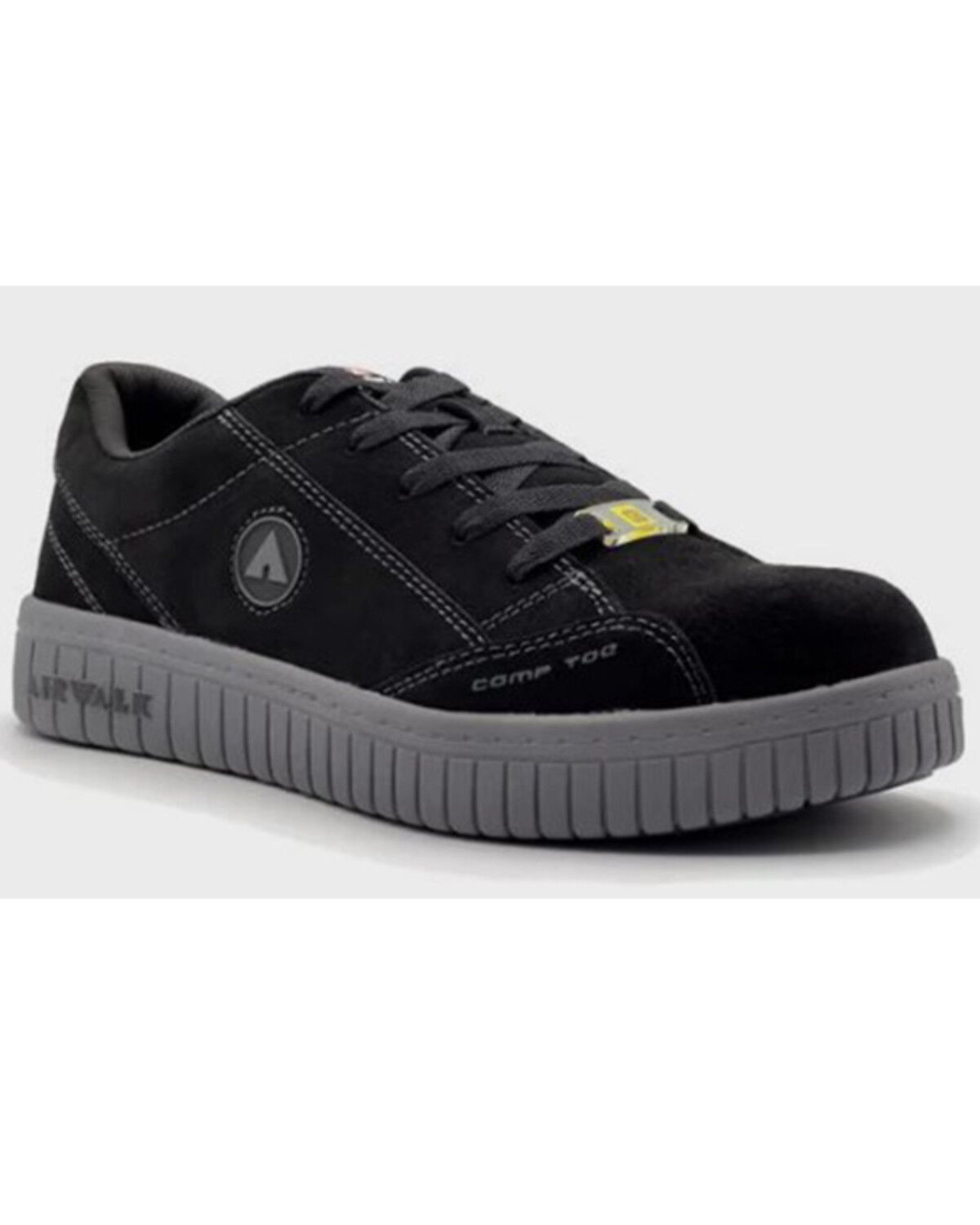 Image #1 - Airwalk Men's Camino Work Shoes - Composite Toe, Black, hi-res