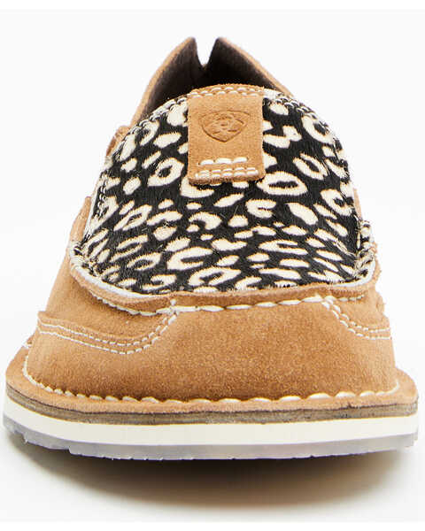 Image #4 - Ariat Women's Cheetah Print Cruiser Shoes - Moc Toe , Brown, hi-res