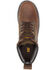 Image #5 - CAT Men's 6" Second Shift Lace-Up Work Boots - Round Toe, Dark Brown, hi-res