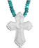 Image #1 - Montana Silversmiths Women's Authentic Faith Statement Necklace, Silver, hi-res