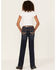 Image #3 - Shyanne Girls' Medium Wash Bootcut Riding Jeans, Medium Wash, hi-res
