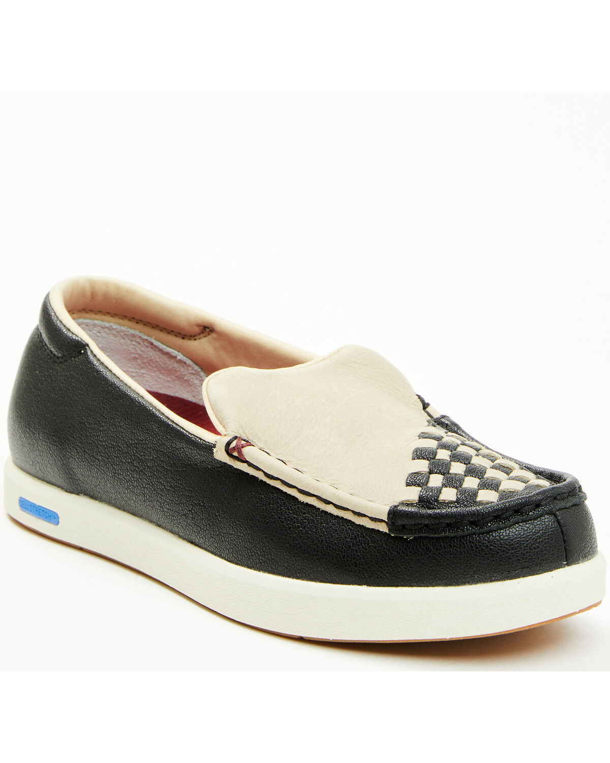Image #1 - Twisted X Women's Slip-On Ultralite X Casual Shoes - Moc Toe, Black, hi-res