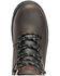 Image #6 - Avenger Men's 8625 Builder Mid 6" Lace-Up Waterproof Work Boot - Soft Toe, Brown, hi-res