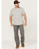 Image #1 - Hawx Men's All Out Work Pants, Steel, hi-res