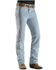 Wrangler Men's 936 Cowboy Cut Slim Fit Prewashed Jeans, Bleach Indigo, hi-res