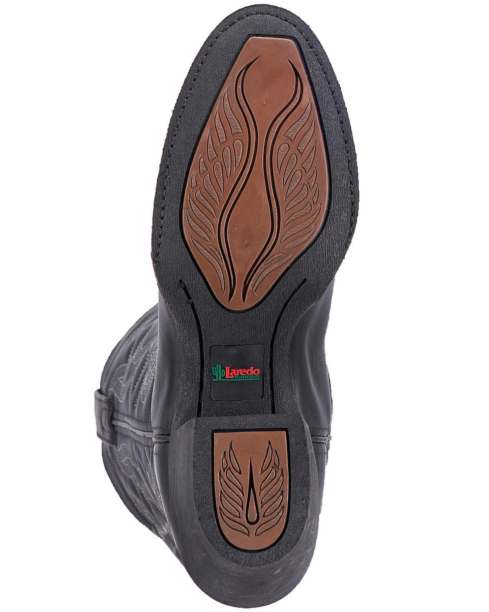 Image #8 - Laredo Women's Maddie Western Boots - Round Toe, Black, hi-res