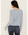 Image #4 - White Crow Women's Yeehaw Lightweight Sweater , Blue, hi-res