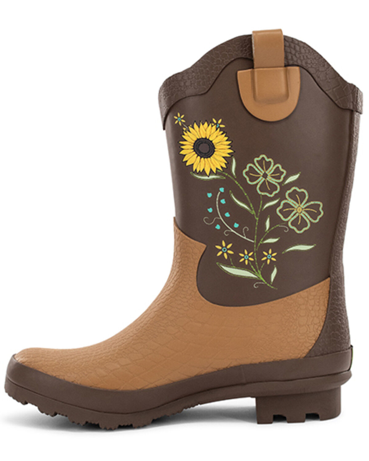 Image #3 - Western Chief Women's Sunflower Midwestern Mid Waterproof Boots, Brown, hi-res