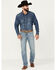 Image #1 - Ariat Men's M7 Medium Wash Slim Stretch Kodi Straight Stretch Denim Jeans, Medium Wash, hi-res
