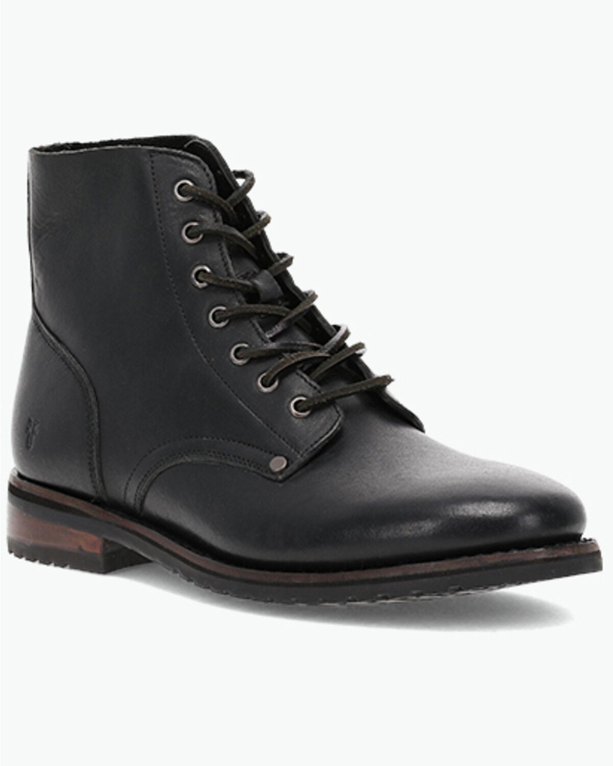Image #1 - Frye Men's Barrett Lace-Up Casual Boots - Round Toe, Black, hi-res
