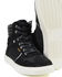 Image #3 - Milwaukee Leather Men's Reinforced Street Riding Waterproof Shoes Round Toe - Extended Sizes, Black, hi-res