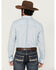 Image #4 - Wrangler x Cody Johnson Men's Geo Print Long Sleeve Button-Down Western Shirt, Blue, hi-res