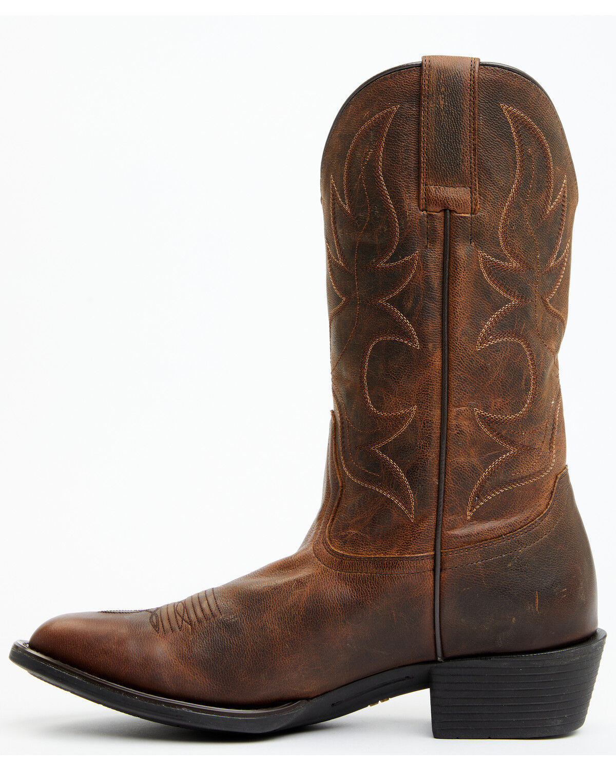 Image #3 - Cody James Men's Larsen Performance Western Boots - Round Toe, Coffee, hi-res
