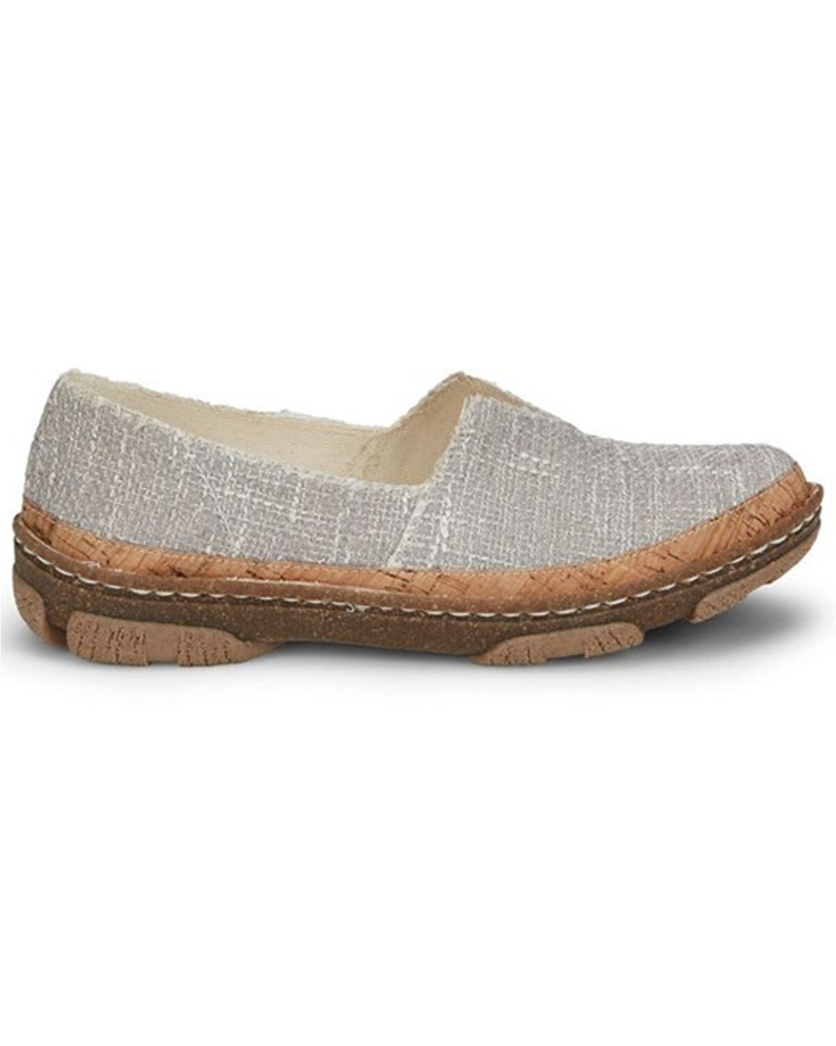Image #2 - Tony Lama Women's Renata Slip-On Casual Shoes, Grey, hi-res