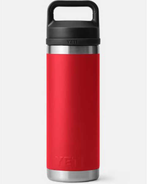 Image #2 - Yeti Rambler® 18oz Water Bottle with Chug Cap , Red, hi-res