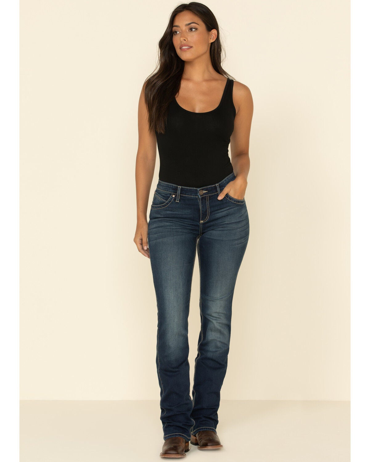 womens western riding jeans