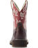 Image #3 - Ariat Women's Fatbaby Heritage Farrah Western Boots - Round Toe , Red/brown, hi-res