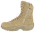 Image #4 - Reebok Men's Stealth 8" Lace-Up Side-Zip Work Boots, Desert Khaki, hi-res