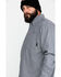 Image #4 - Ariat Men's FR Solid Durastretch Long Sleeve Work Shirt, Navy, hi-res