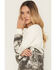 Image #2 - Wrangler Retro Women's Running Horses Graphic Crewneck, White, hi-res