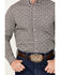 Image #3 - RANK 45® Men's Chute Gate Geo Print Long Sleeve Button-Down Western Shirt, Black, hi-res
