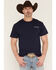 Image #2 - Cody James Men's America 250 Land of the Free Short Sleeve Graphic T-Shirt, Navy, hi-res