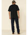 Carhartt Men's FR Rugged Flex Relaxed Canvas Cargo Work Pants , Navy, hi-res