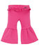 Image #1 - Wrangler Toddler Girls' Flare Pants, Pink, hi-res