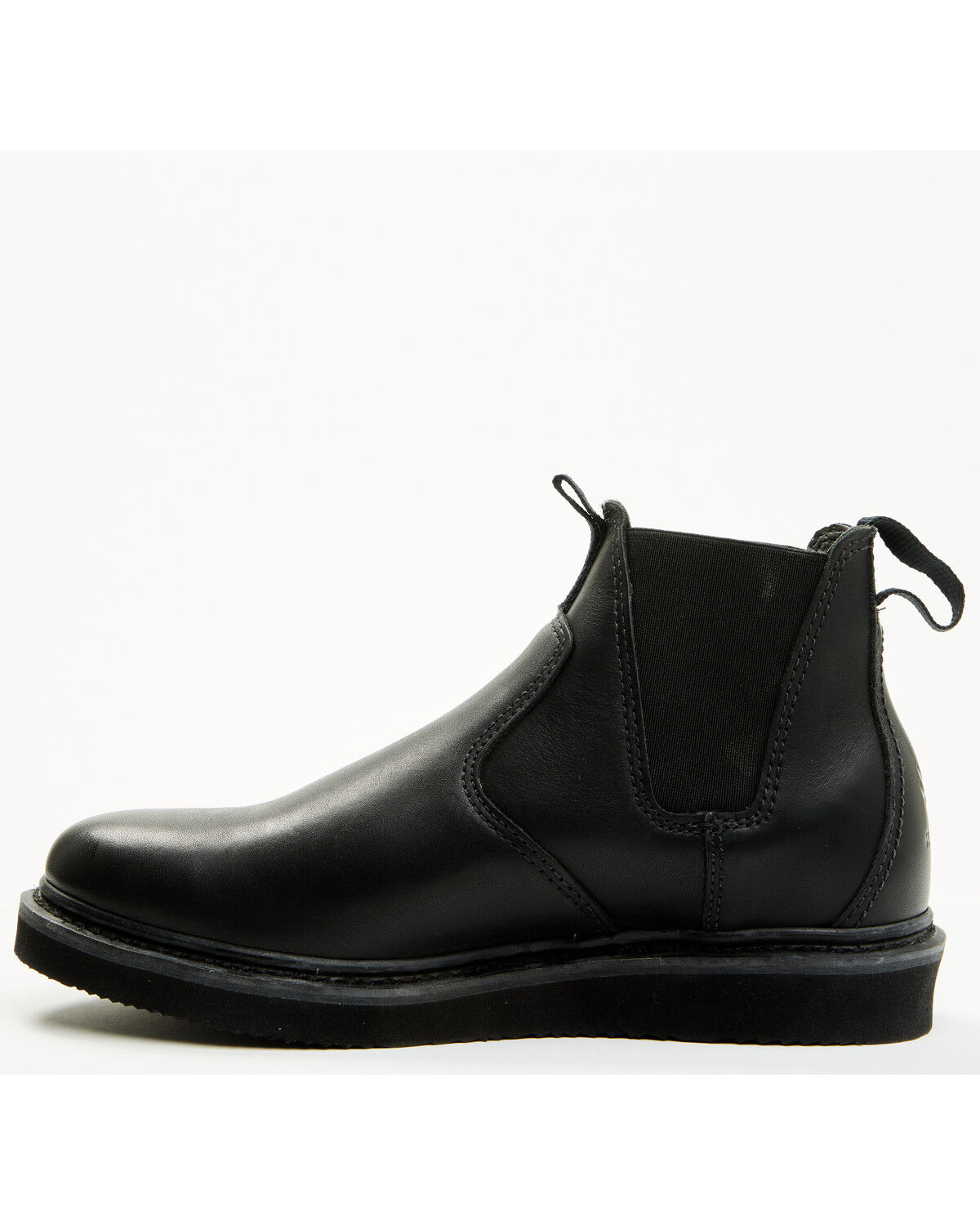 Image #3 - Hawx Men's Pull-On Chelsea Work Boots - Soft Toe, Black, hi-res