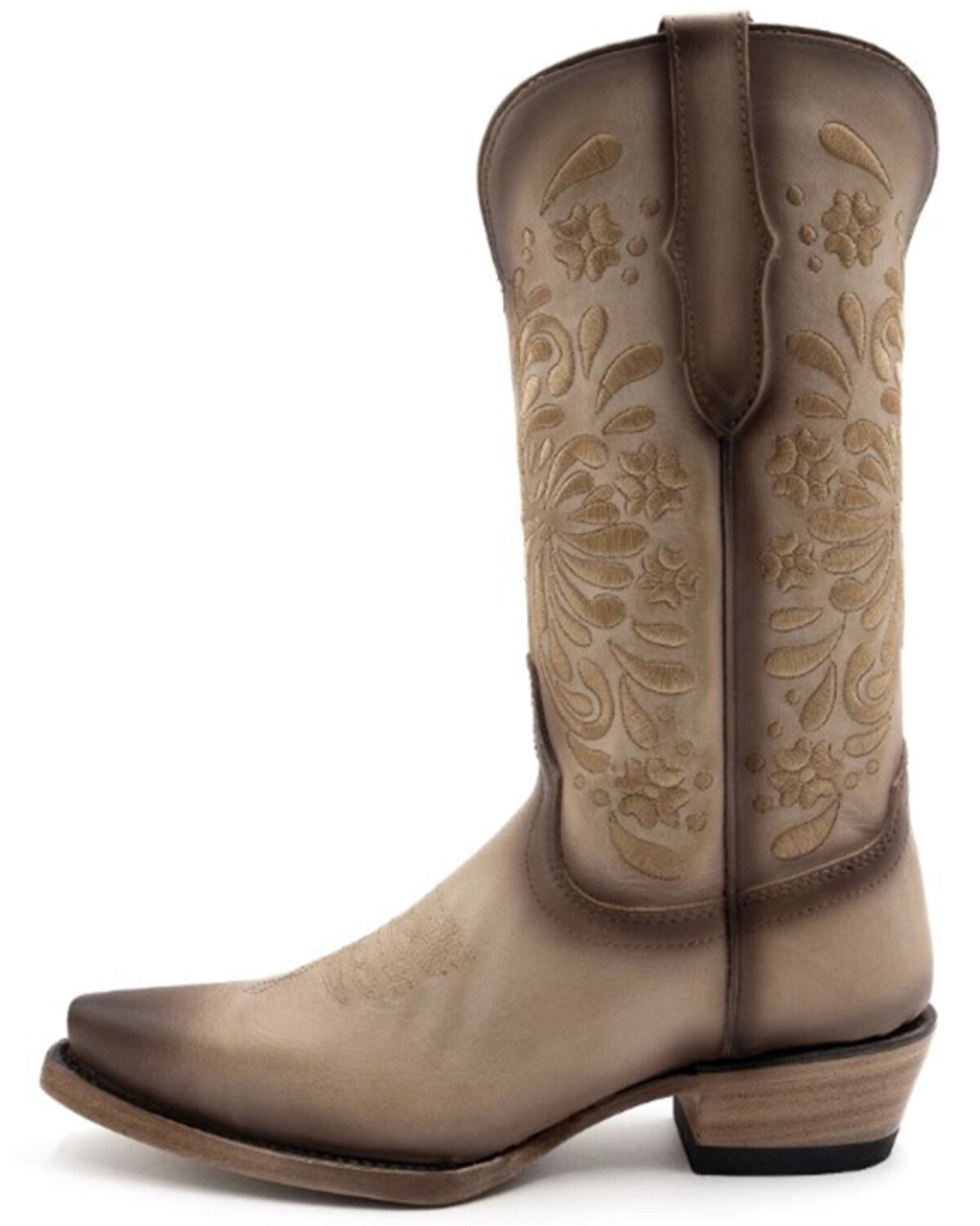 Image #3 - Ferrini Women's Grace Western Boots - Snip Toe, Natural, hi-res