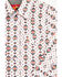Image #2 - Rodeo Clothing Little boys' Geo Print Long Sleeve Pearl Snap Western Shirt , White, hi-res