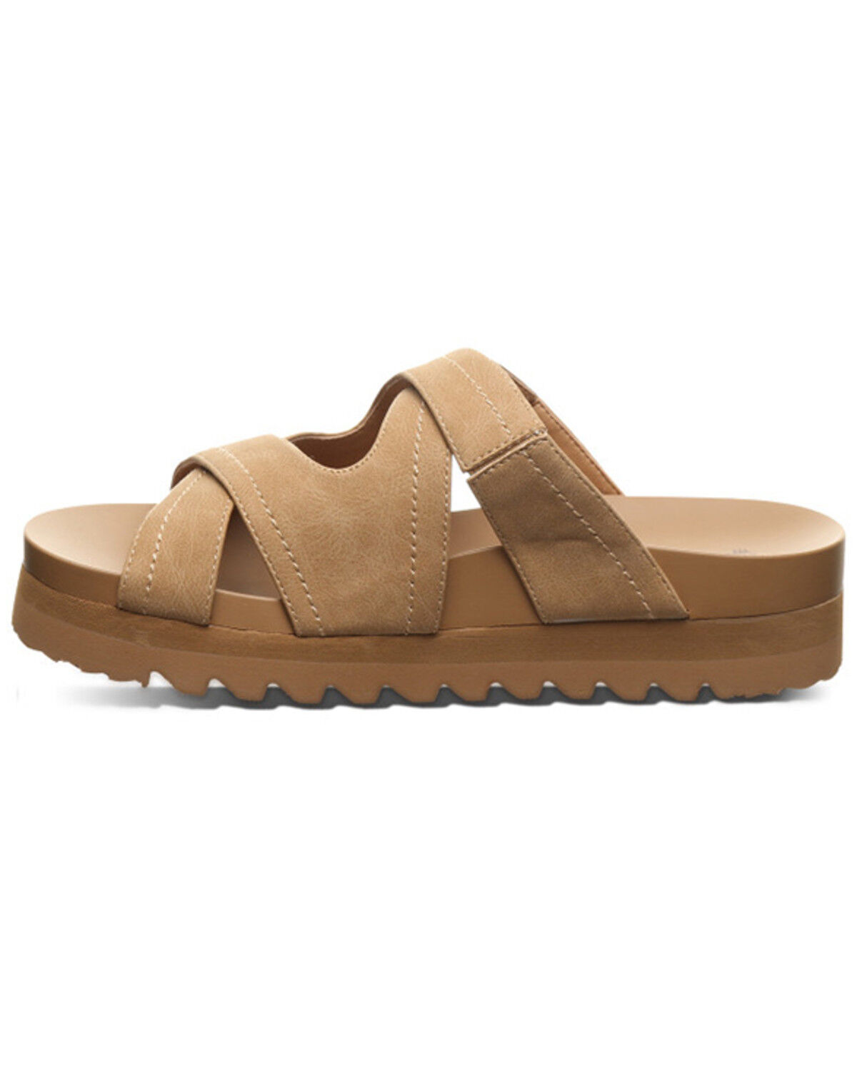 Image #3 - Bearpaw Women's Cruz Sandals, Brown, hi-res