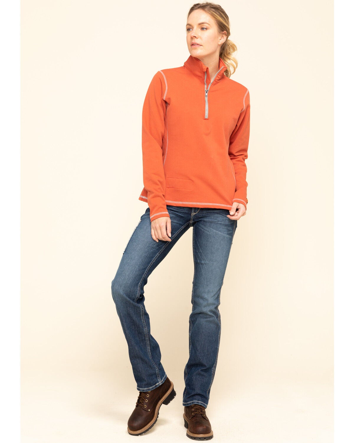 wrangler fleece pullover