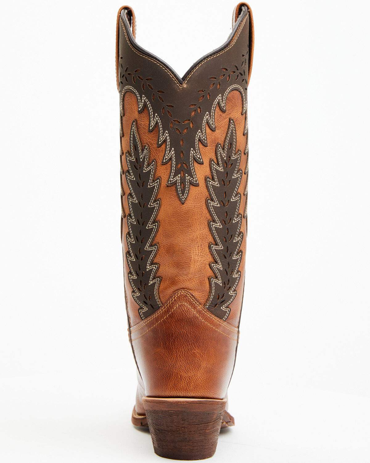Image #5 - Laredo Women's Farah Western Boots - Snip Toe, Honey, hi-res