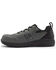 Image #3 - New Balance Men's Logic Work Shoes - Composite Toe, Black/grey, hi-res