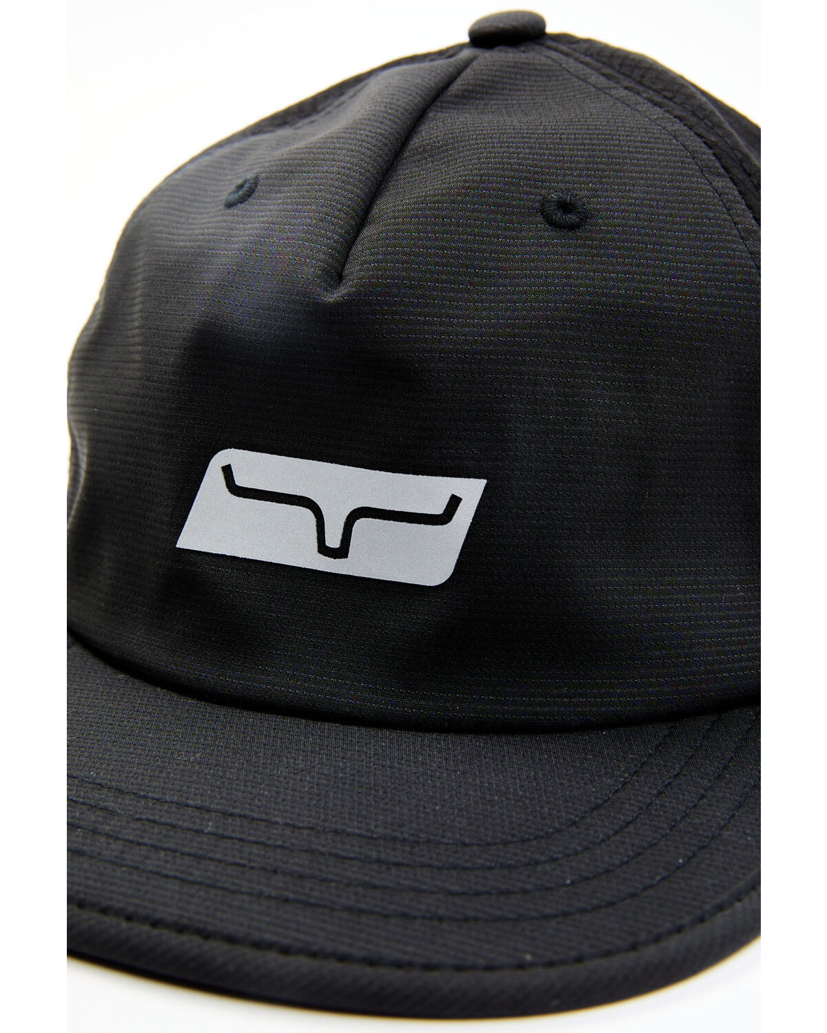 Image #2 - Kimes Ranch Men's Night Vision Crushable Low Reflective Ball Cap, Black, hi-res