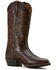 Image #1 - Ariat Men's Heritage Western Boots - Round Toe, Chocolate, hi-res