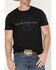 Image #3 - Smith & Wesson Men's Overlay Logo Short Sleeve Graphic T-Shirt, Black, hi-res