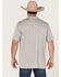 RANK 45 Men's Sunfisher Chest Stripe Short Sleeve Polo Shirt , Grey, hi-res