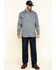 Image #6 - Hawx Men's FR Long Sleeve Woven Work Shirt - Tall, Silver, hi-res