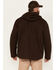 Hawx Men's Weathered Sherpa Lined Hooded Work Jacket, Brown, hi-res