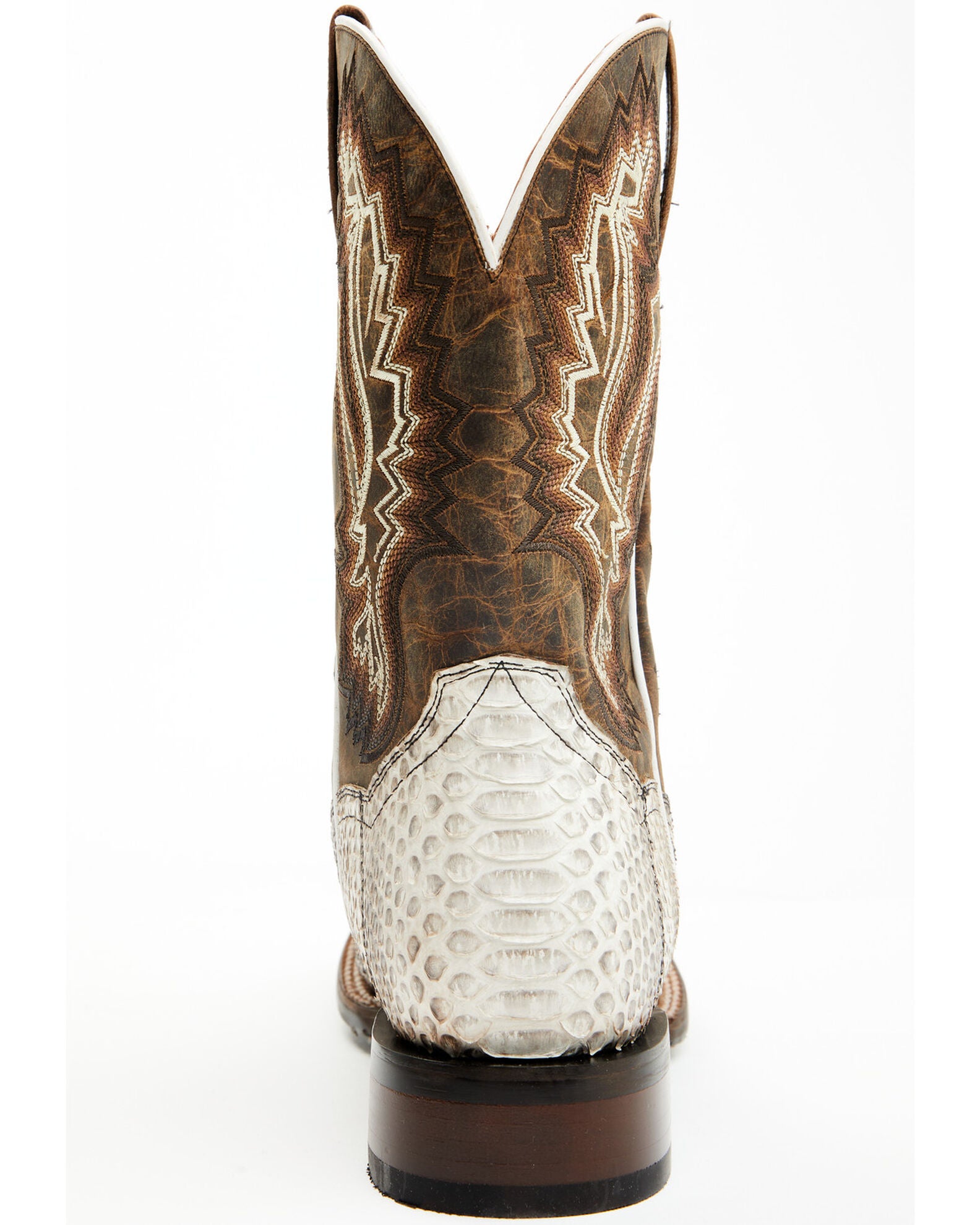 Dan Post Men's Brutus Exotic Python Western Performance Boots - Broad