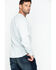 Image #2 - Carhartt Men's FR Solid Long Sleeve Work Henley Shirt - Big & Tall, Lt Grey, hi-res