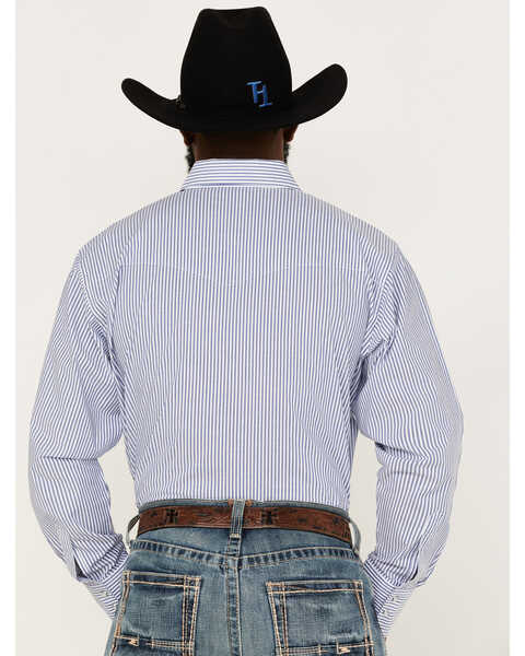Wrangler Men's Stripe Print Long Sleeve Snap Western Shirt - Big & Tall |  Sheplers