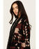 Image #2 - Shyanne Women's Fur Long Cardigan, Mahogany, hi-res