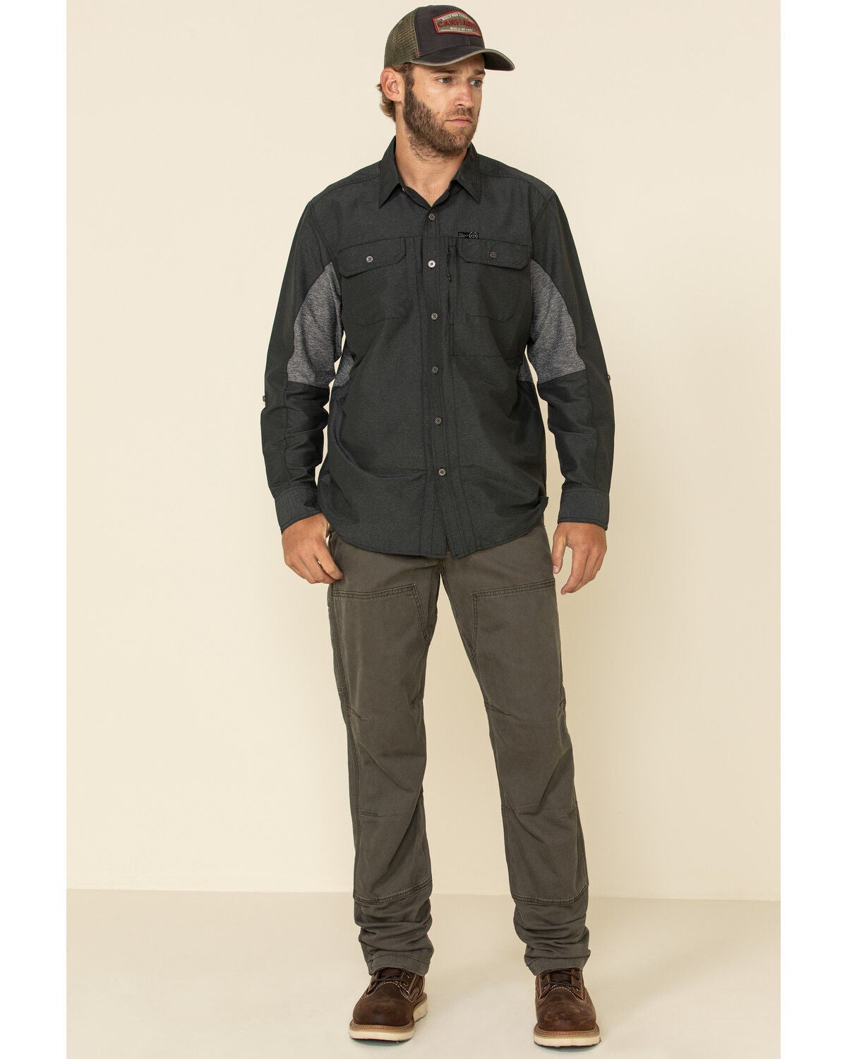 ATG By Wrangler Men's Black Solid Mix 