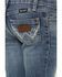 Image #4 - Wrangler Girls' Dakota Star Pocket Medium Wash Bootcut Jeans, Blue, hi-res