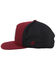 Image #3 - Hooey Men's Plow Trucker Cap, Maroon, hi-res