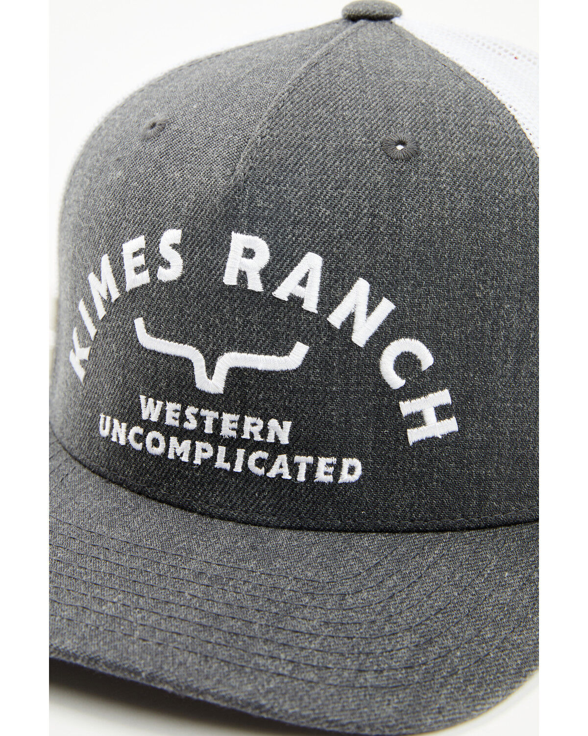 Image #2 - Kimes Ranch Men's Cantor Logo Ball Cap, Charcoal, hi-res