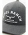 Image #2 - Kimes Ranch Men's Cantor Logo Ball Cap, Charcoal, hi-res